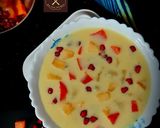 फ्रूट कस्टर्ड (fruit custard recipe in Hindi) रेसिपी चरण 6 फोटो
