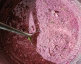 A picture of step 2 of Ragi Suji Chilla.