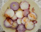 A picture of step 3 of Dhuli moong daal.