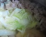 Hình bước làm 2 của món Miến tỏi đen nấu thịt