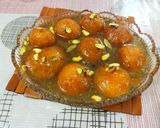 A picture of step 1 of No-fail gulab jamun /quick and easy without egg.