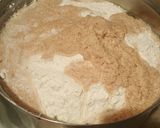 A picture of step 3 of Challah/bread loaves.