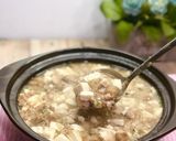 Foto langkah ke 7 dari resep Mun Tahu ayam jamur.