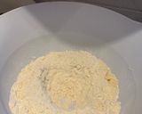 A picture of step 3 of Coconut scone.