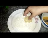 A picture of step 8 of Macroni cheesy nuggets.