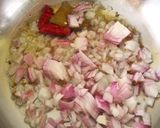 A picture of step 2 of Rajsthani dahi papad ki subji.