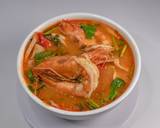 ต้มยำกุ้ง น้ำข้น Tom Yum Kung Creamy river prawn spicy soup Recipe รสเด็ด อร่อยแซ่บ จี๊ดจ๊าด😊 วิธีทำสูตร 21 รูป