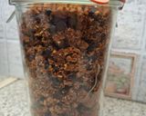 Φωτογραφία βήματος 8 της συνταγής Σπιτική Granola με ξηρούς καρπούς και μαύρη σοκολάτα