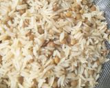 A picture of step 4 of Brown lentil and kidney beans pulao(Jain).