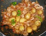 Foto langkah ke 3 dari resep Sambal Goreng Udang Telur Puyuh.
