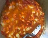Vegetable porridge Soup langkah memasak 2 foto