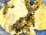 Tarta de carne y espinaca
