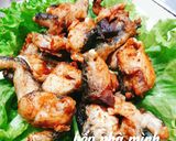 Hình bước làm 2 của món Ếch để da chiên giòn