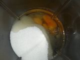 Budín de chocolate en licuadora
