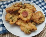 Foto langkah ke 5 dari resep Bakwan Brosis (Brokoli Makaroni Sosis).