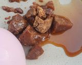 Foto langkah ke 4 dari resep Singkong Keju Gula Merah Dessert Cup.