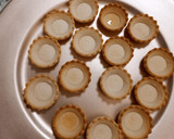 Foto del paso 1 de la receta: Tarteletas con palmitos, jamón y salsa golf