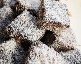 Pas rețetă Prăjitură Lamington sau tăvălită 7 fotografie