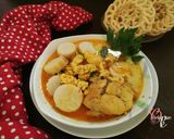 Foto langkah ke 4 dari resep Lontong sayur#seninsemangat.