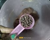 A picture of step 3 of Eggless Choco Chips Cookies.