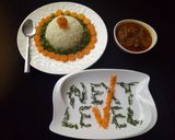 A picture of step 8 of White rice and stew.