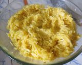 A picture of step 2 of Raw Mango Grated pickle.