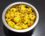 A picture of step 5 of Jeera Aloo.