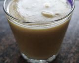 A picture of step 3 of Chickoo milkshake.