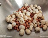 A picture of step 1 of Roasted chiwda.
