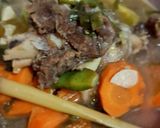 Foto langkah ke 4 dari resep Asem-asem iga sapi buncis dan wortel.