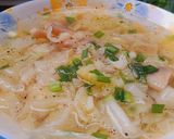 Hình bước làm 2 của món Canh bắp cải nấu gà