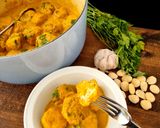 Foto del paso 10 de la receta: Albóndigas de pollo en salsa de almendras🍲