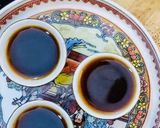 A picture of step 11 of Micro Chocolate Brownie with black Coffee.