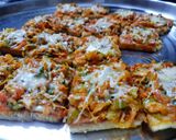 A picture of step 12 of Chicken bread pizza.