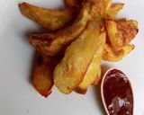 A picture of step 4 of Crispy sweet potato.