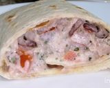 Foto del paso 4 de la receta: Wrap, burrito, fajita de atún y yogur / Desayuno o cena