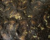 Gambar langkah 5 resipi Kek biskut batik.