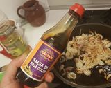 Foto del paso 4 de la receta: Cheese burger de Cebolla Roja Caramelizada con Soja y Miel