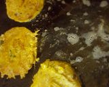 A picture of step 1 of Chicken (shami burger).
