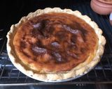 A picture of step 5 of Milk pie with crust.