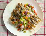 Foto langkah ke 4 dari resep Ikan Shisamo Oseng Cabe Bawang.