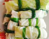 Hình bước làm 3 của món Bắp cải cuộn thịt bằm