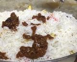 A picture of step 8 of Anokhi biryani.