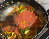 A picture of step 5 of Valentines Pink Pasta.