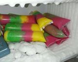 Foto langkah ke 4 dari resep Es mambo rainbow.
