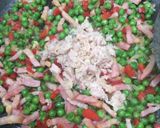 Foto del paso 3 de la receta: Guisantes con bacon