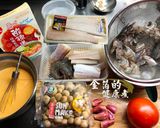 泰式酸辣鱈魚湯的食譜步驟1照片