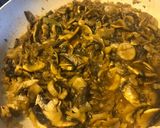 Gombapörkölt recept fázis 3 fotója