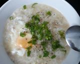 A picture of step 4 of Pork Congee (for Colds).