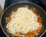 A picture of step 7 of Spaghetti and meatballs recipe.